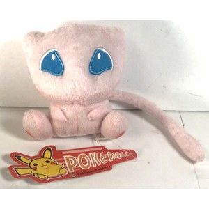 Pokemon Mew Center Plush Toy 5" Inch Genuine 2013 Nintendo Pokedoll Doll OEM
